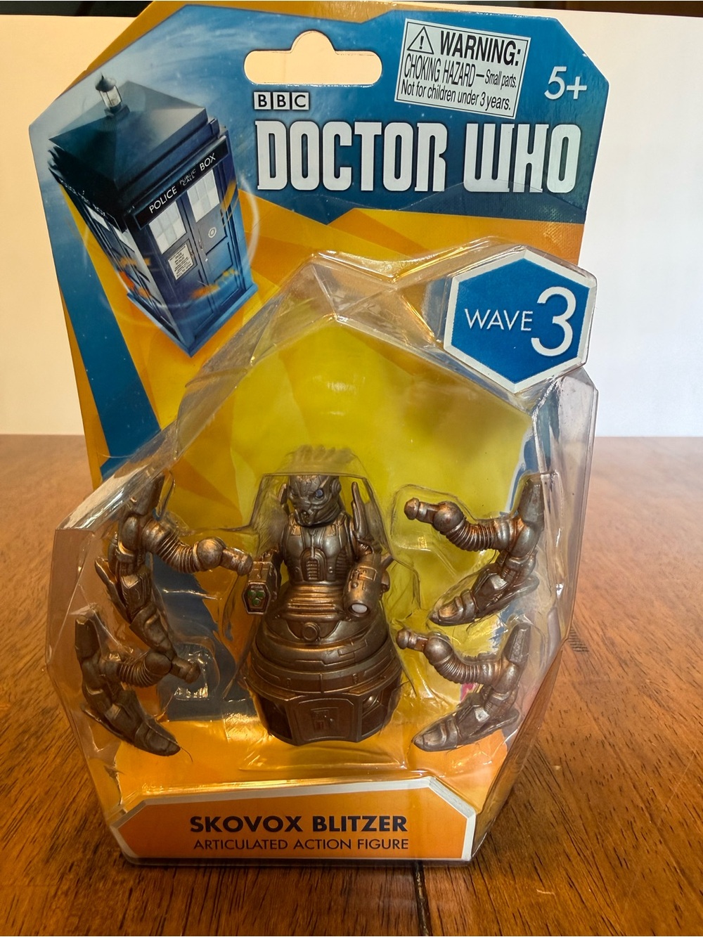 Skovox Blitzer Articulated Action Figure - Bronze
